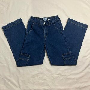 Abound Women's Dark Blue Flare Jeans